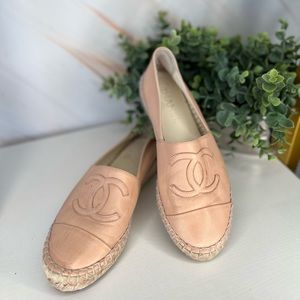 Chanel Espadrille Pink